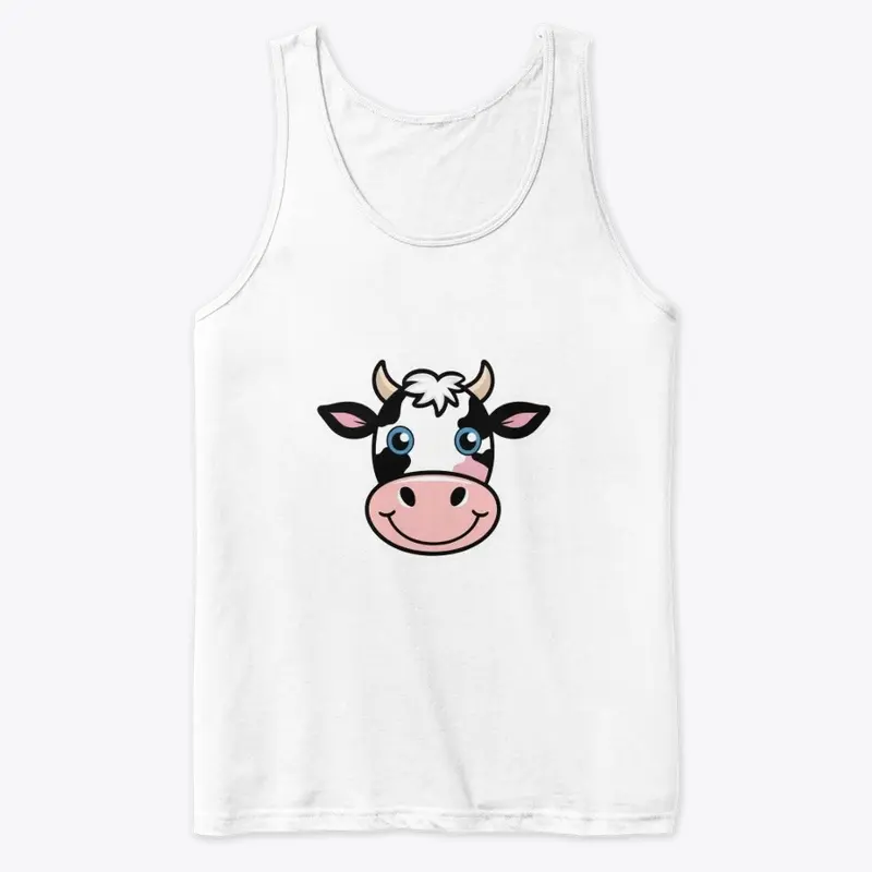 J.L & Crafted Cartoon Cow & Bear Tee