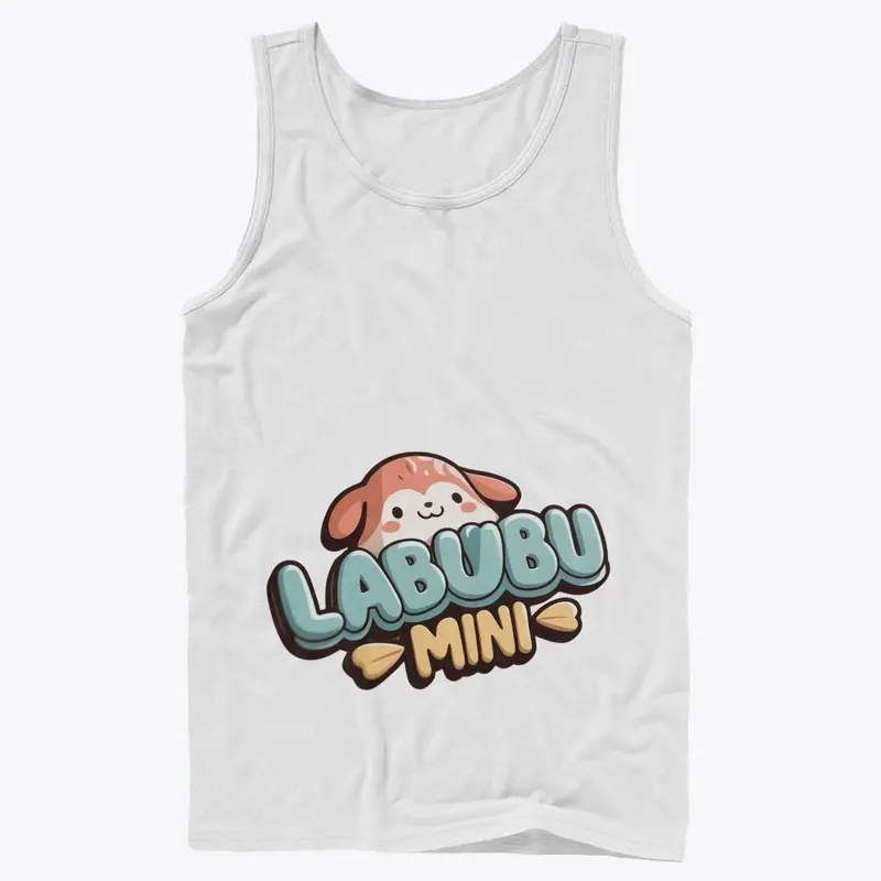 J.L & Crafted Labubu Cartoon Muscle Tank