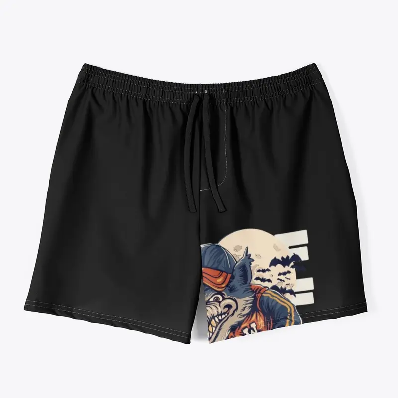 Crew Neck Short Black T-Shirt